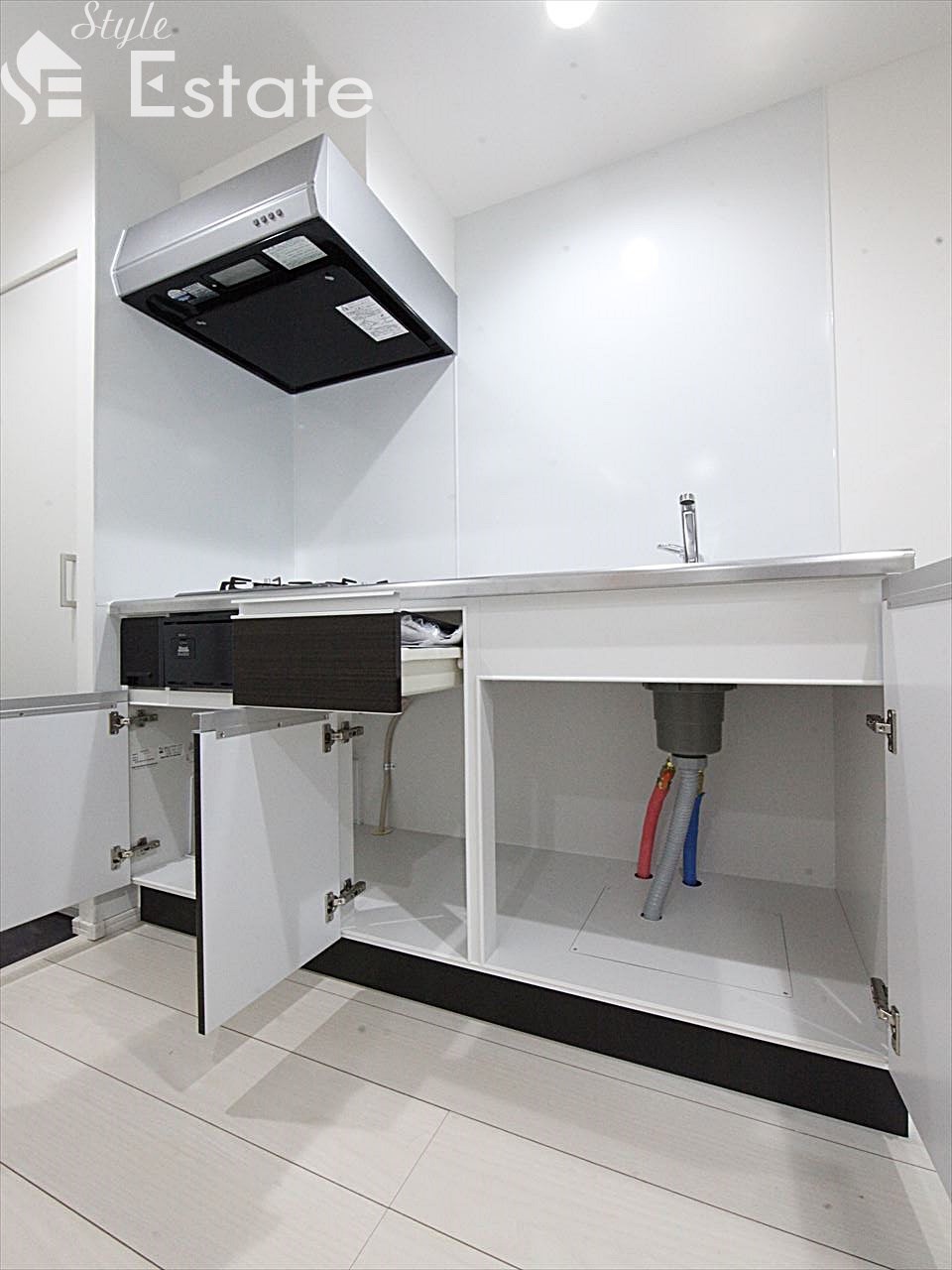 システムキッチン 2口コンロ