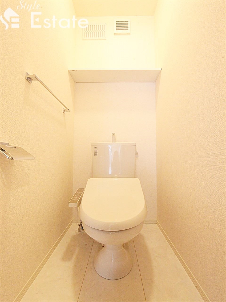 トイレ 温水洗浄暖房便座 棚付