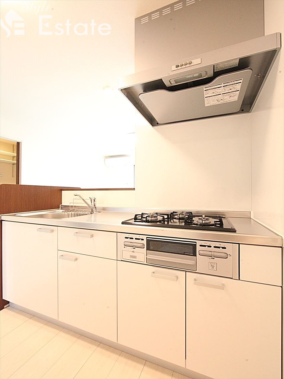 システムキッチン 3口コンロ グリル付