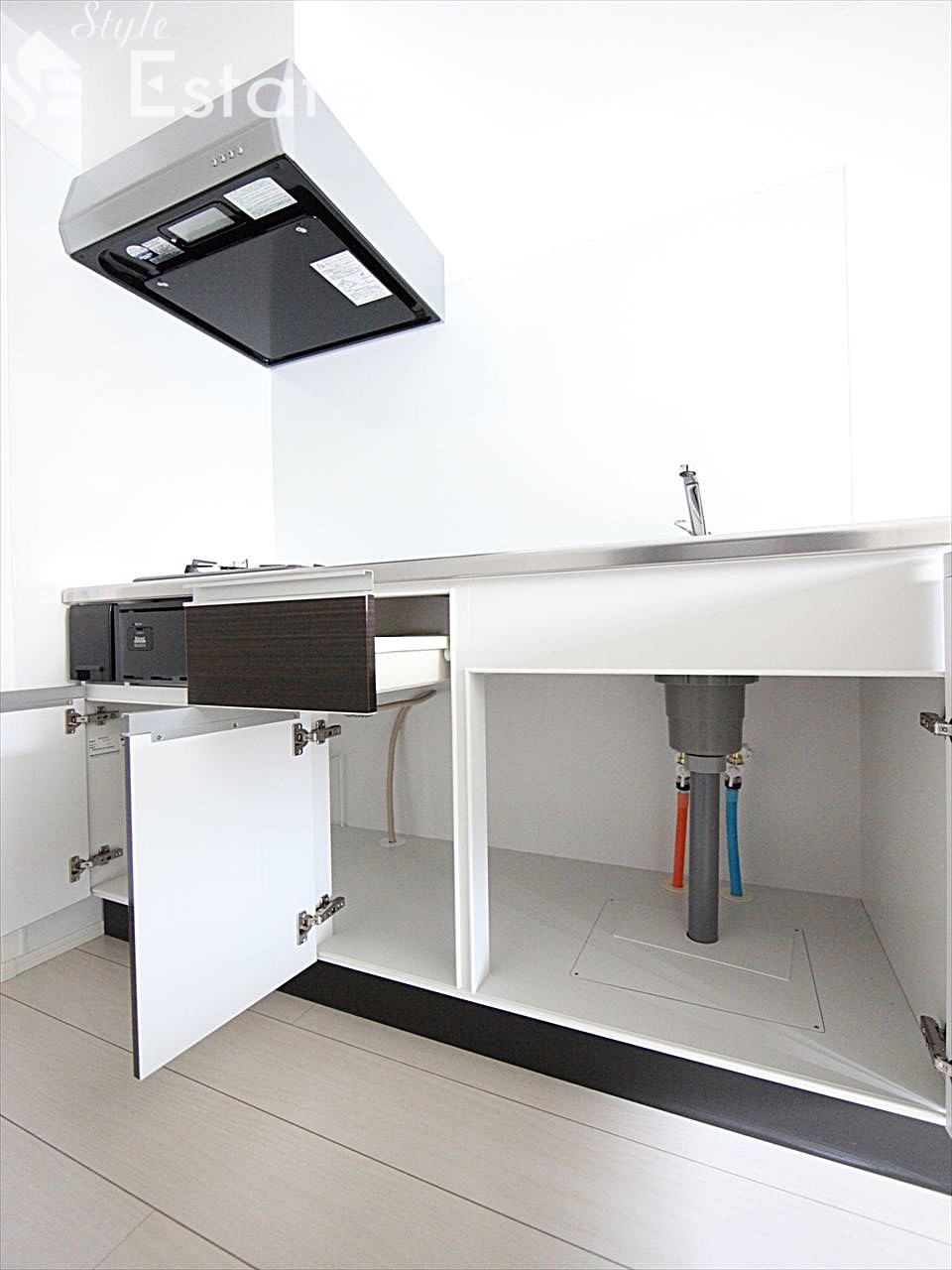 システムキッチン 2口コンロ