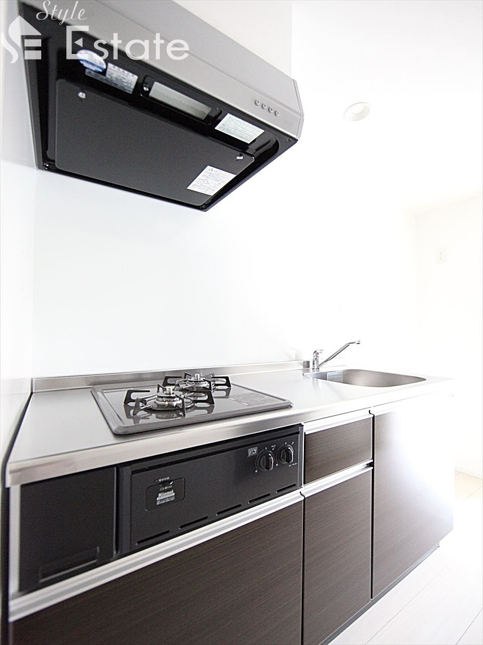 システムキッチン 2口コンロ