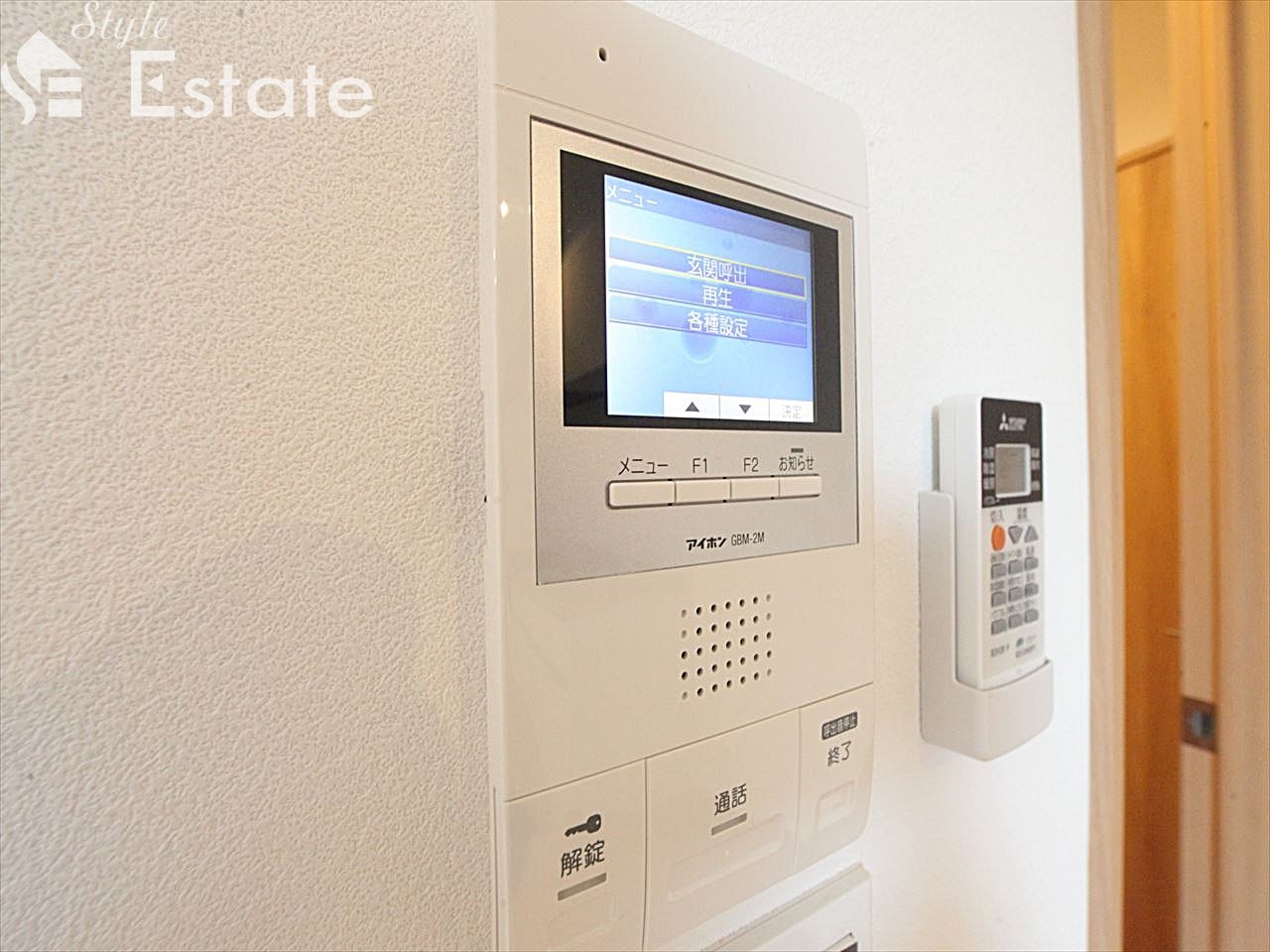モニター付インターホン 同仕様物件内装