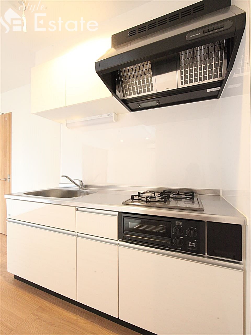 システムキッチン 2口コンロ グリル 同仕様物件内装付