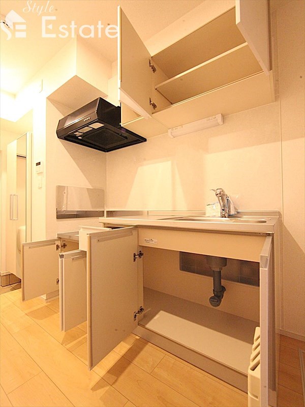 キッチン 2口コンロ設置可