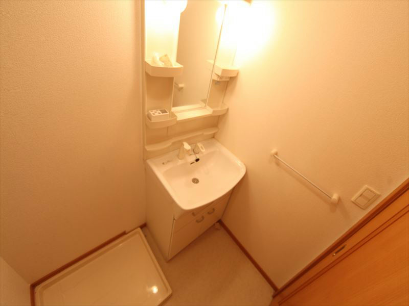 脱衣所 シャンプードレッサー付き