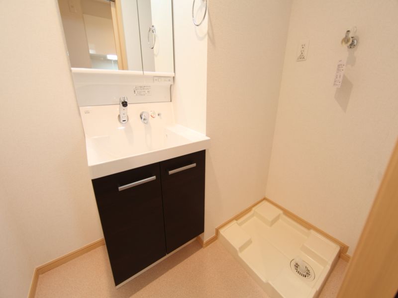 脱衣所 シャンプードレッサー付き