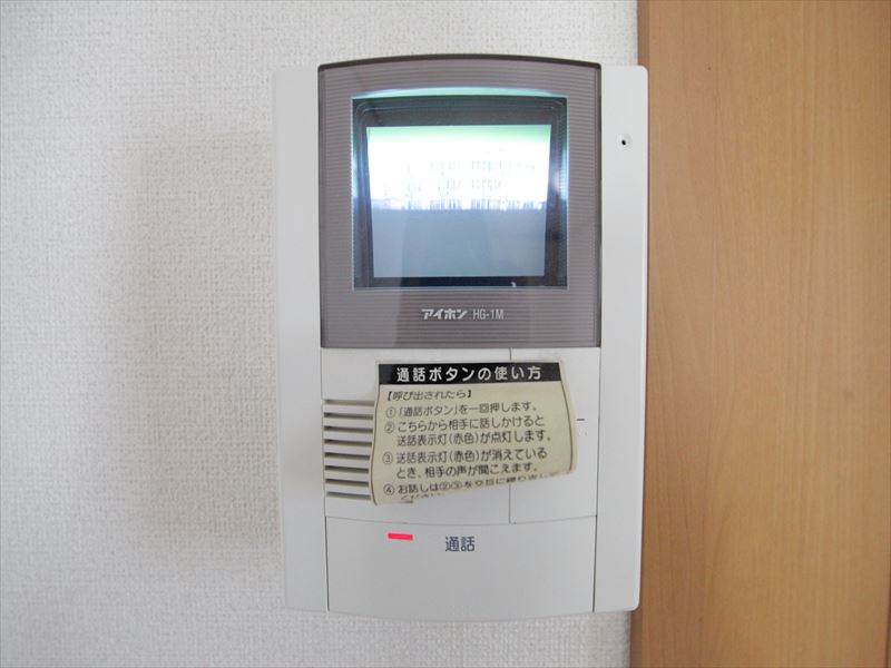 モニター付きインターホン