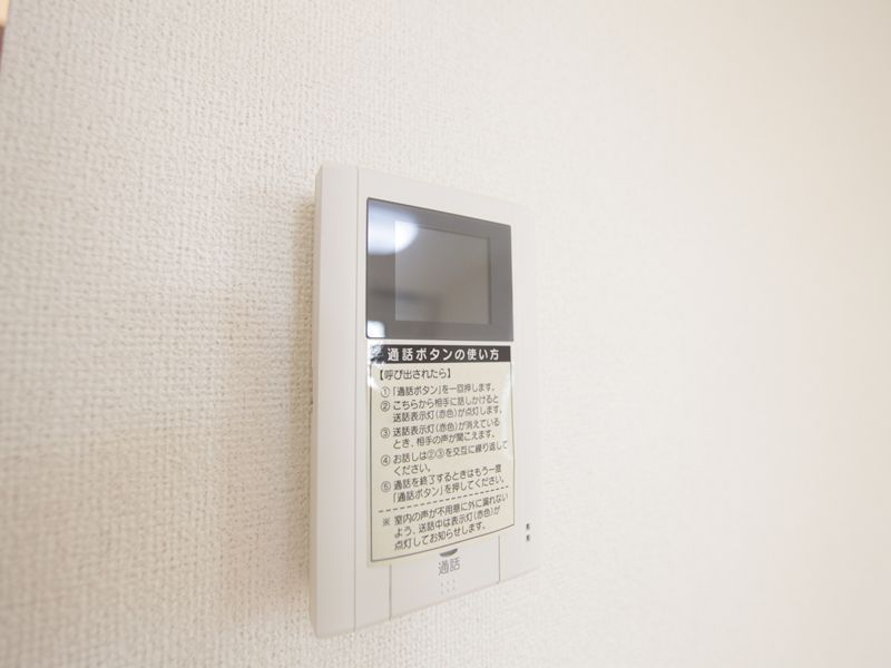 モニター付きインターホン