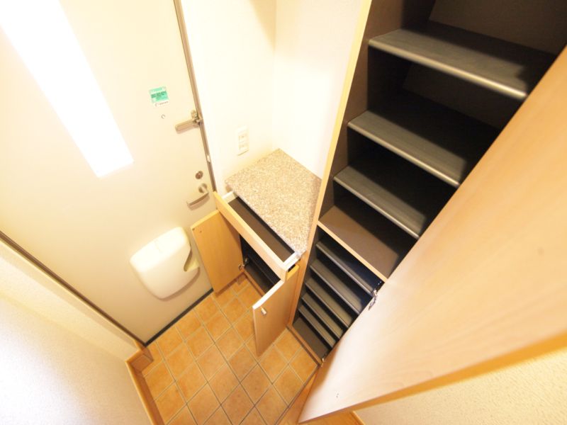 シューズボックス充実です