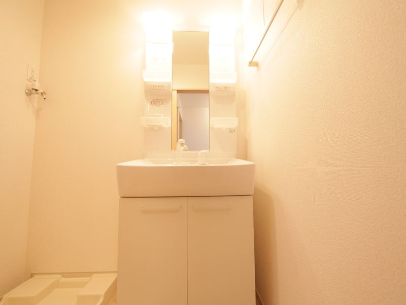 脱衣所 シャンプードレッサー付き