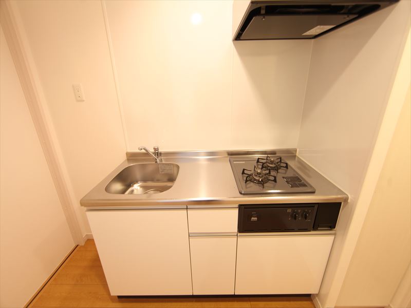 システムキッチン(ガス2口コンロ)