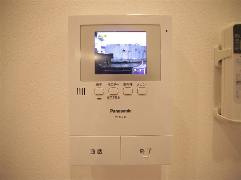 TVモニターホン(録画機能付)