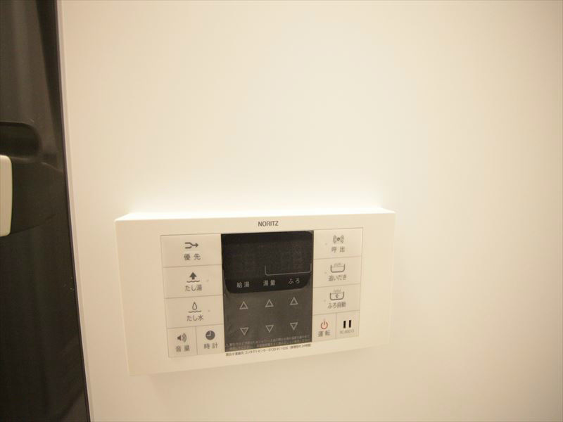 バスルーム内給湯器