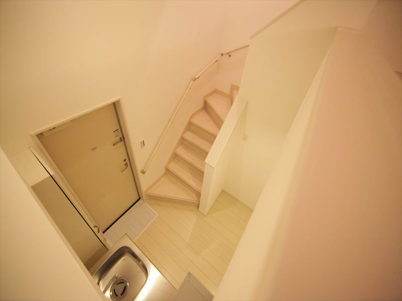 ロフトから見た内装