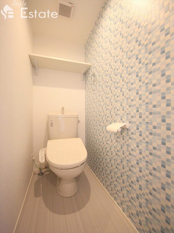 温水洗浄便座付トイレ