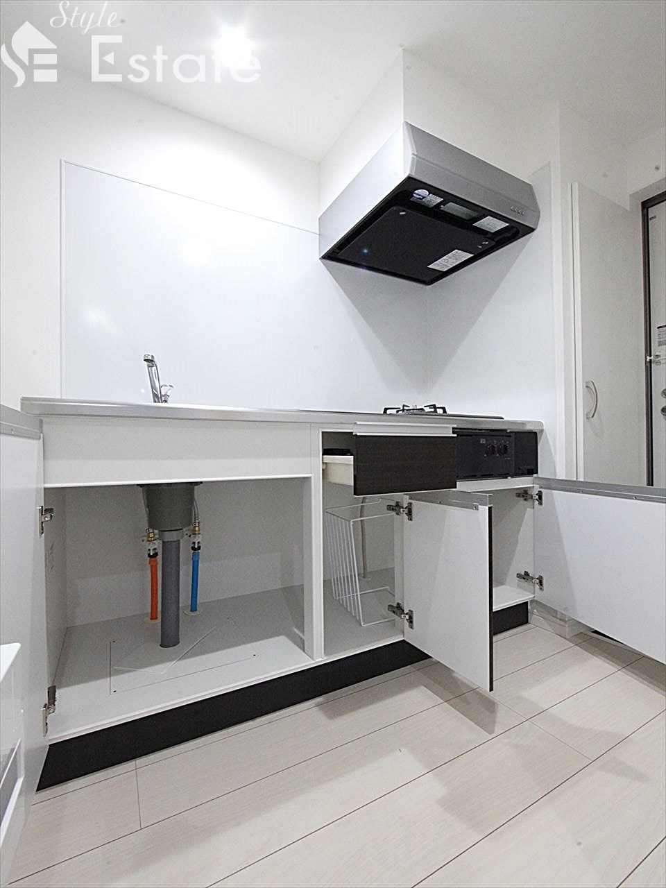 システムキッチン 2口コンロ