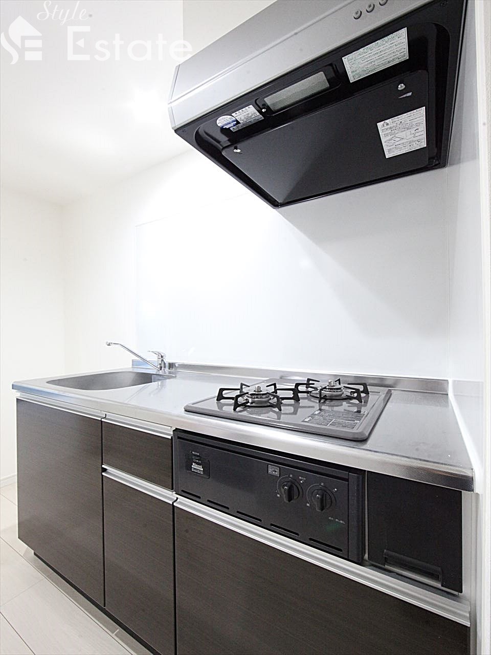 システムキッチン 2口コンロ