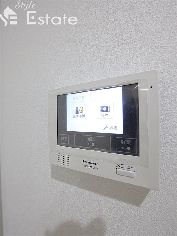 カラーモニター付きインターホン