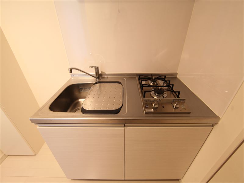 システムキッチン(ガス2口コンロ)