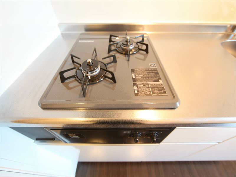 ガス2口コンロ