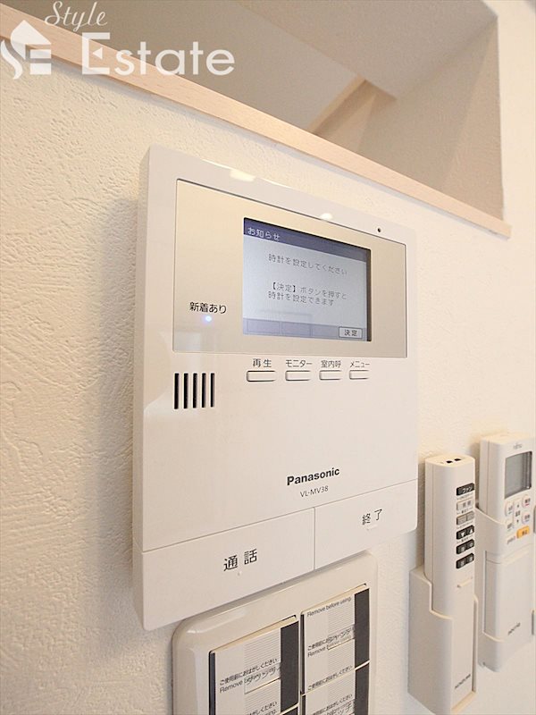 カラーモニター付きインターホン