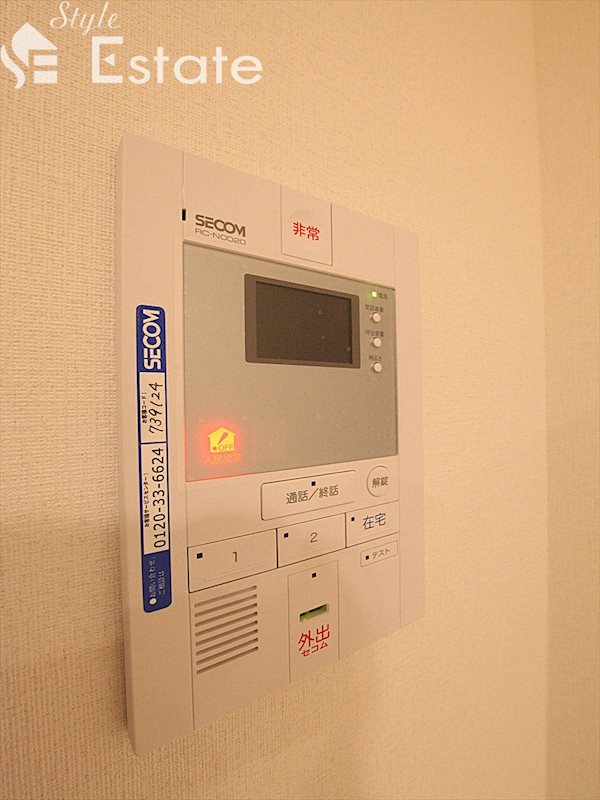 カラーモニター付きインターホン