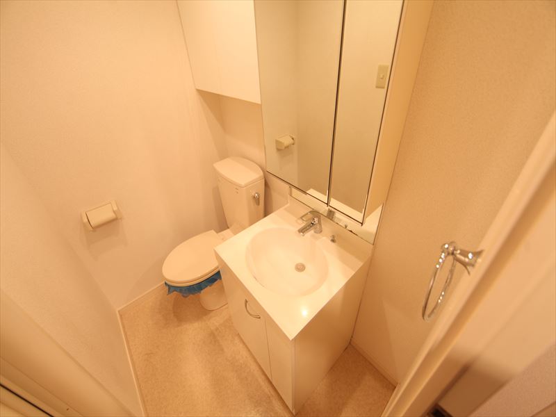 脱衣所 独立洗面台付