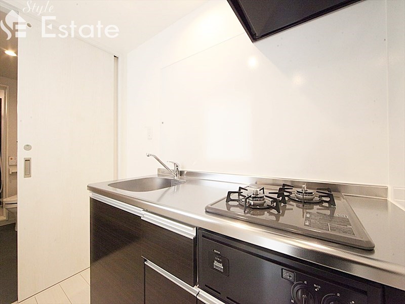 システムキッチン 2口ガスコンロ付