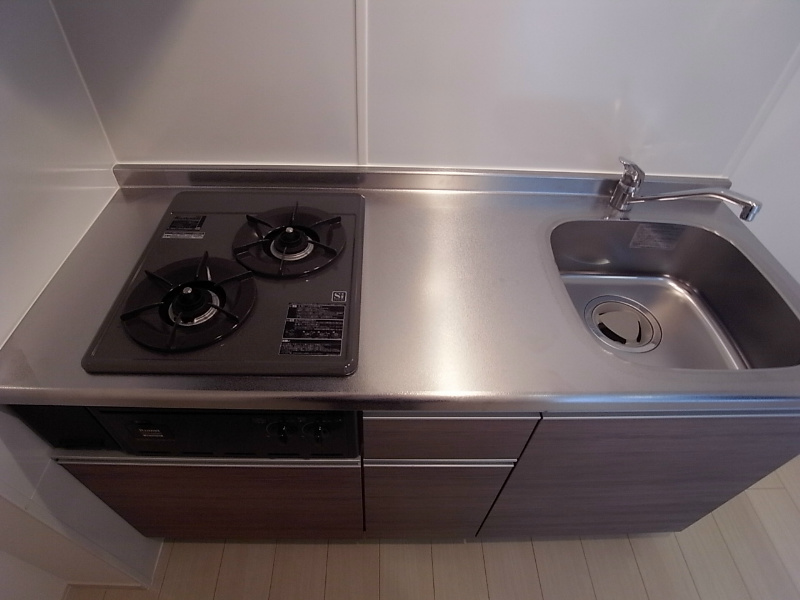 ガス2口コンロ付