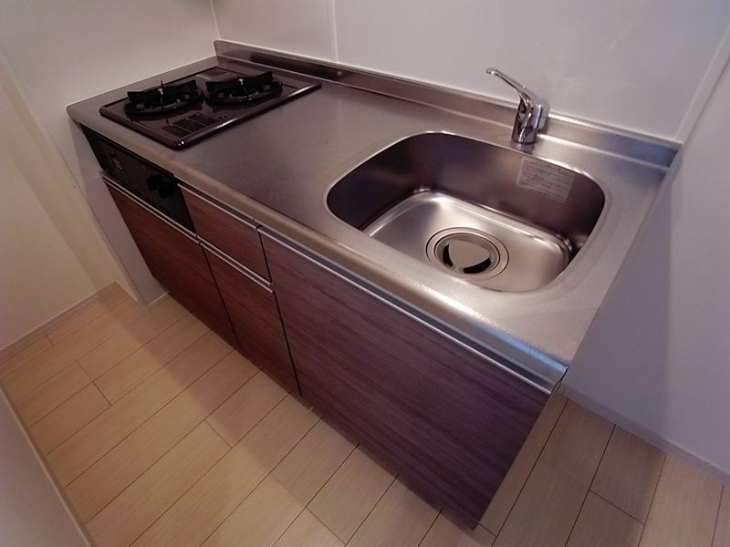 システムキッチン(ガス2口コンロ)