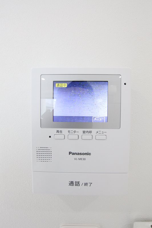 カラーモニター付きインターホン