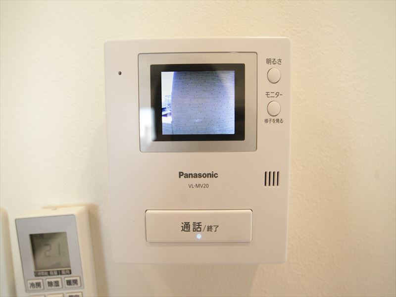 同型タイプ モニター付きインターホン