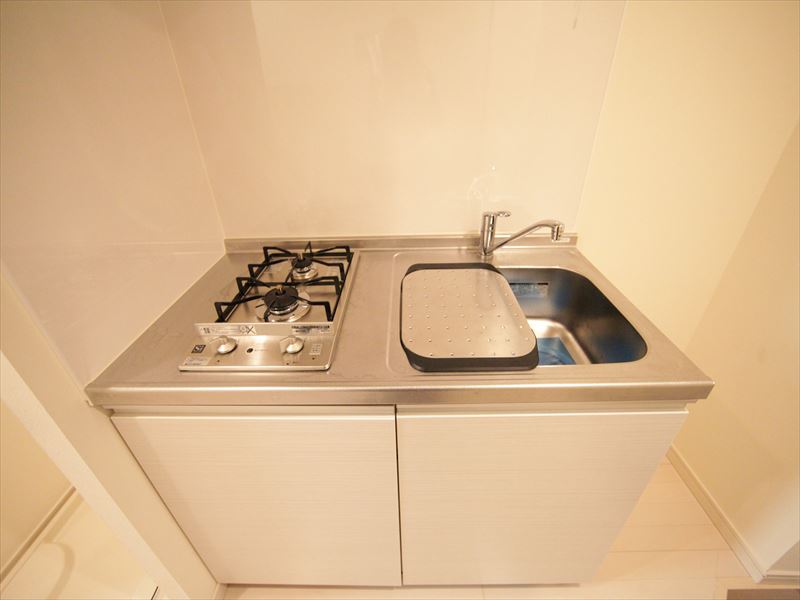 同型タイプ システムキッチン(ガス2口)