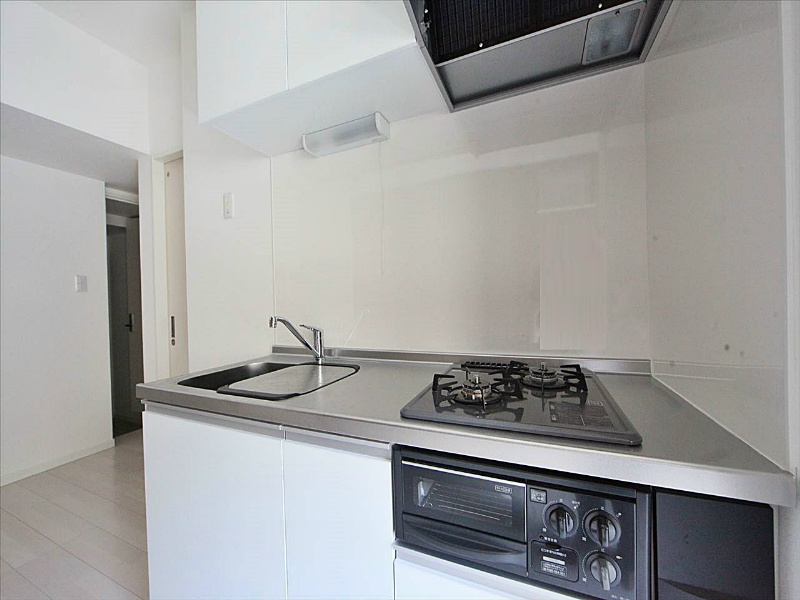 システムキッチン(2口コンロ・グリル付)