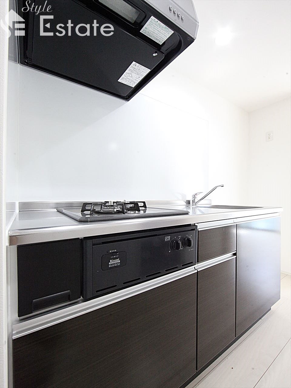 システムキッチン 2口コンロ 同仕様物件内装