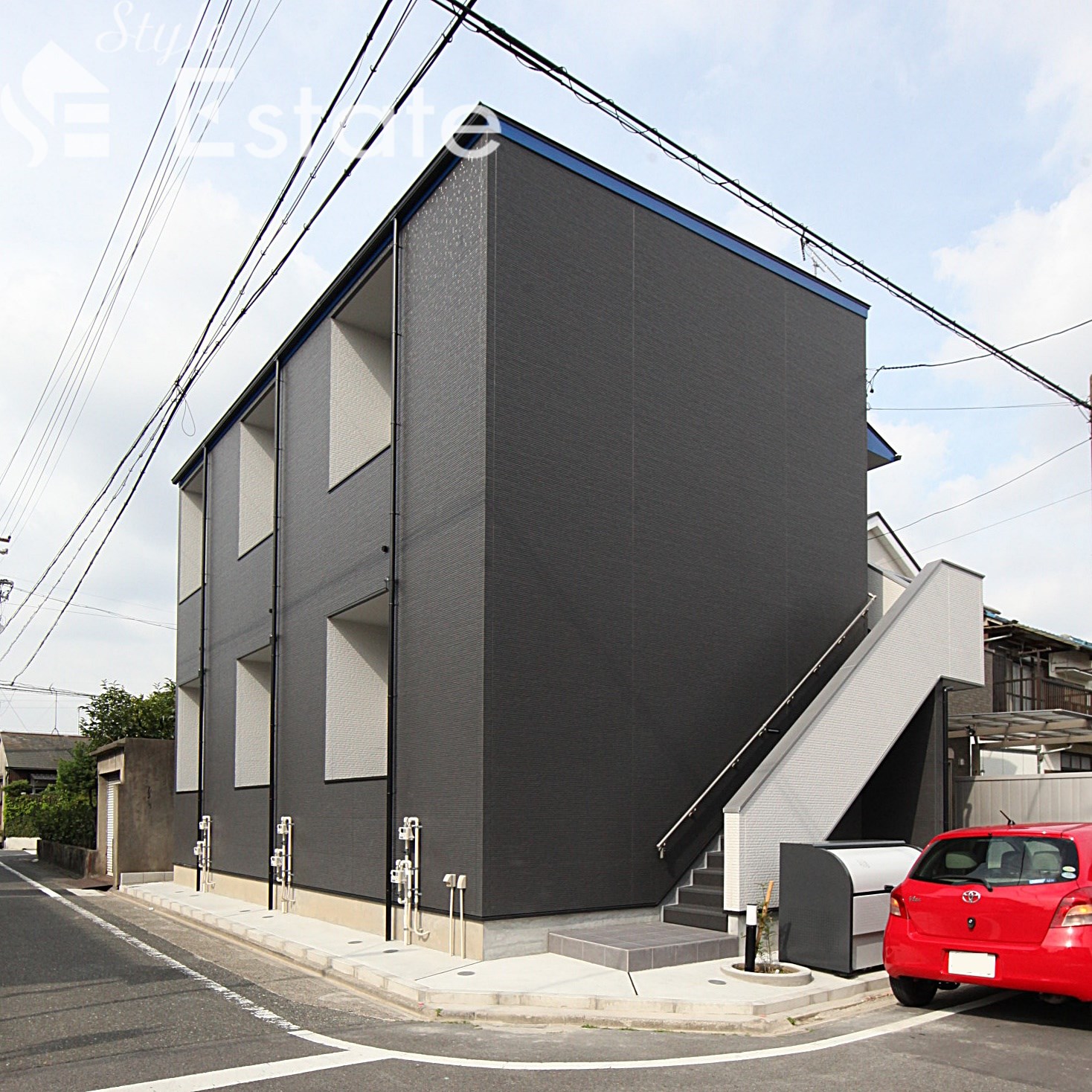 外観 インターネット無料 デザイナーズ 同仕様物件