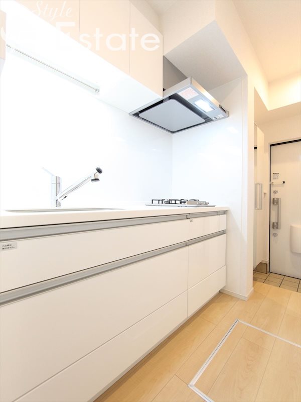 システムキッチン★2口ガスコンロ付