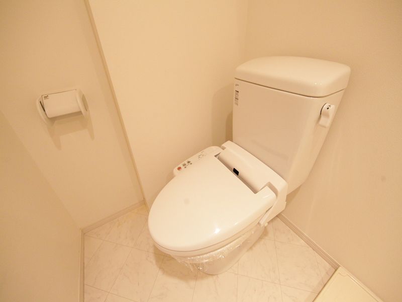 温水洗浄便座つきです!
