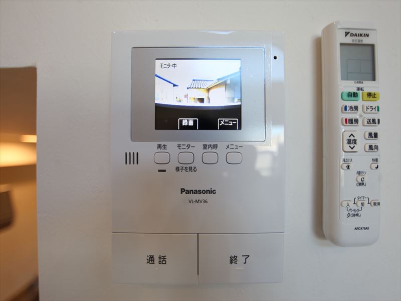 TVモニターホン(録画機能付)