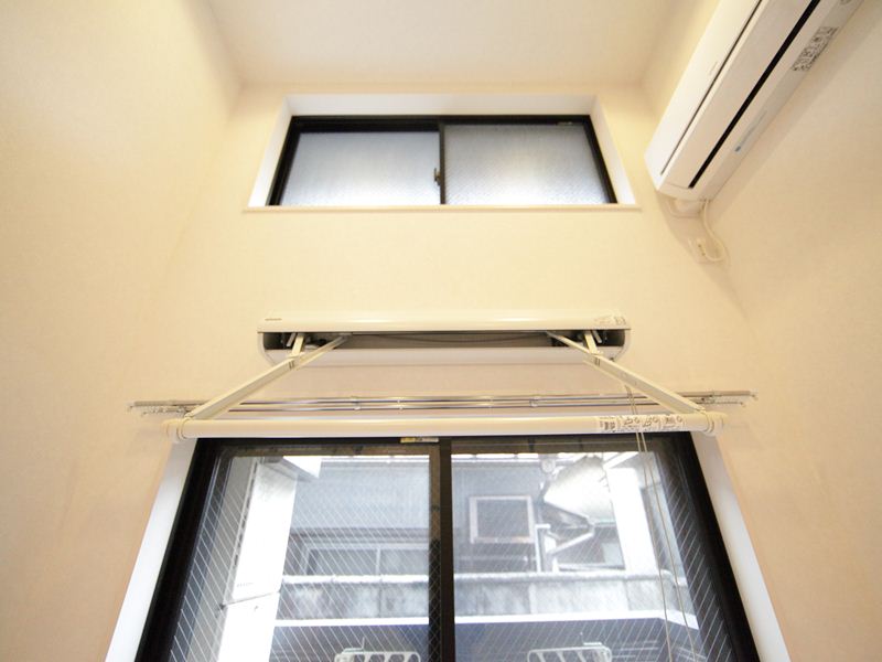 室内物干し付いています!