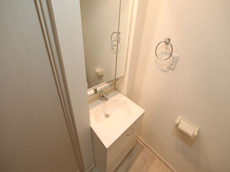 脱衣所 独立洗面台付き