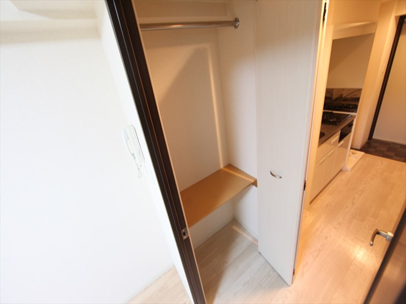 クローゼット 収納充実してます