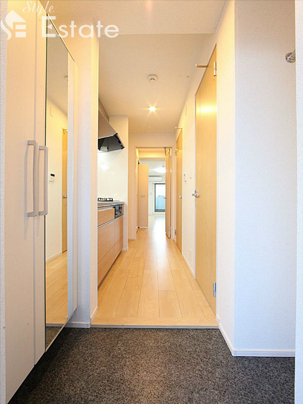 玄関 シューズボックス ハンガー掛け