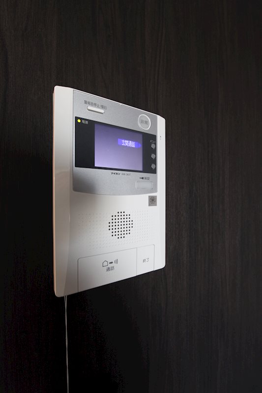 カラーモニター付インターホン