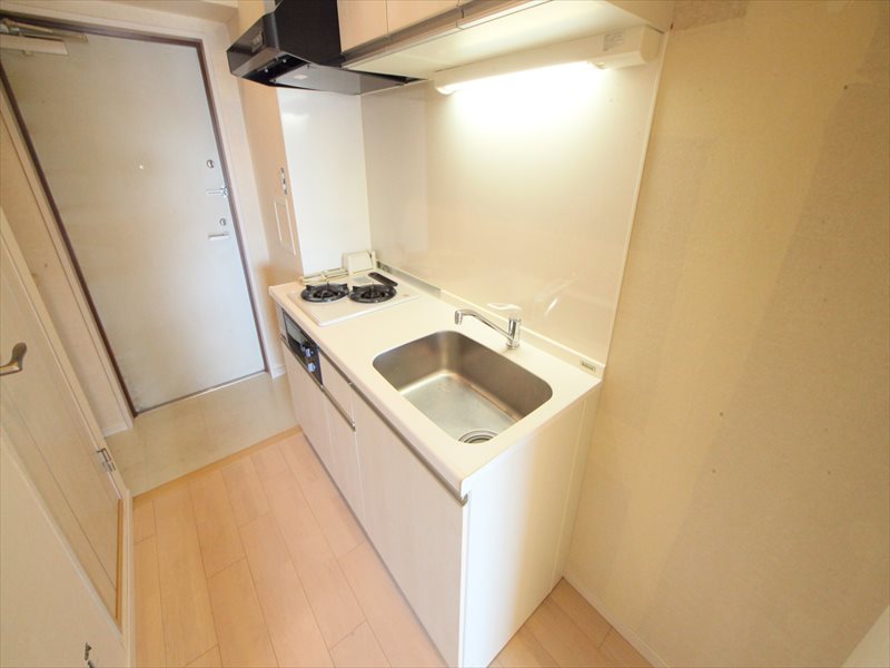 システムキッチン(2口ガスコンロ付)