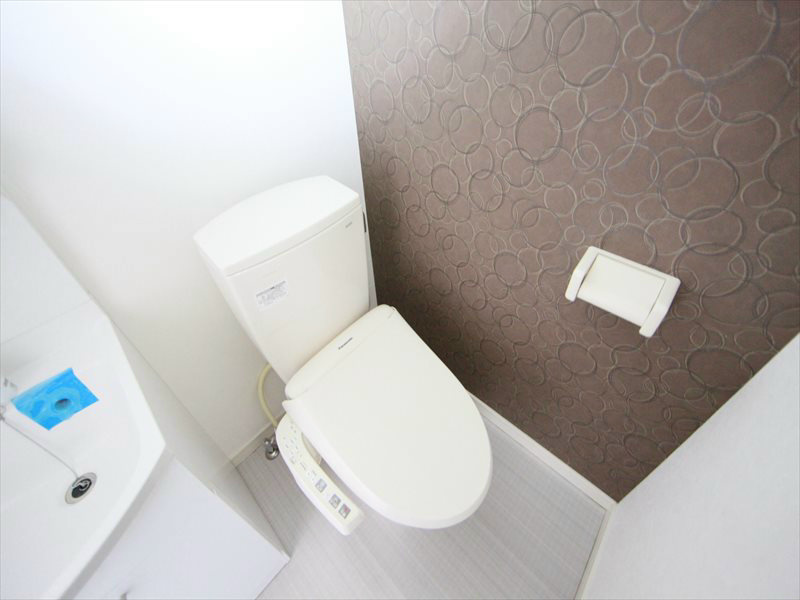 温水洗浄機能付き