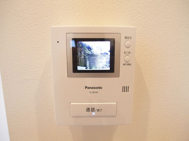 同タイプイメージ画像 モニター付きインターホン