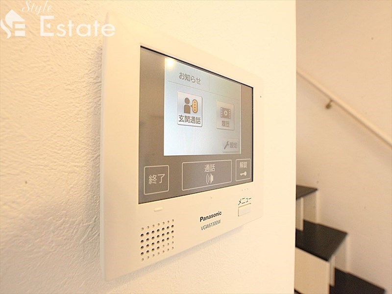 モニター付インターホン 同仕様内装