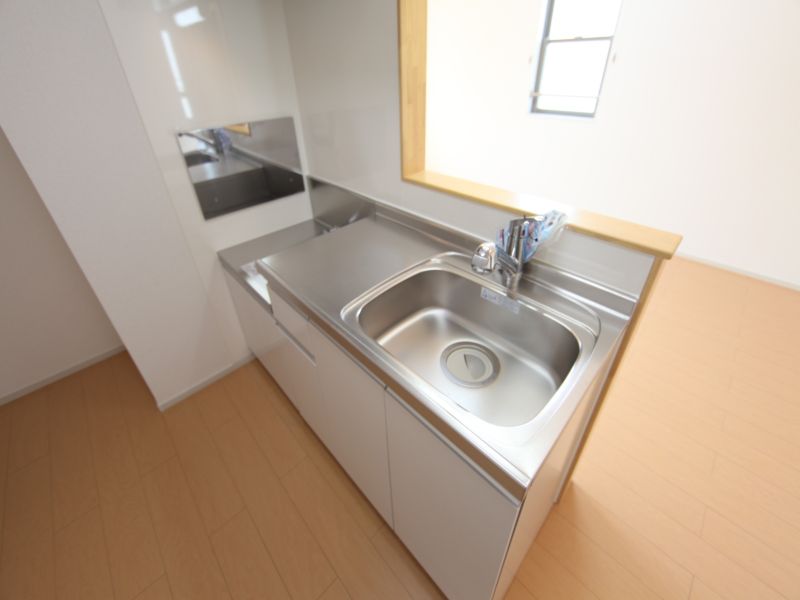 キッチン(ガス2口設置可) 同型モデルルーム