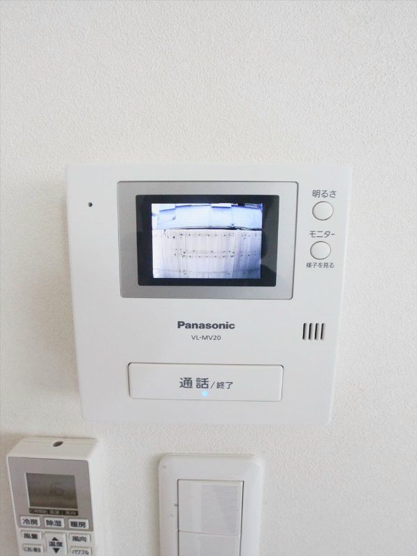 モニター付きインターホン